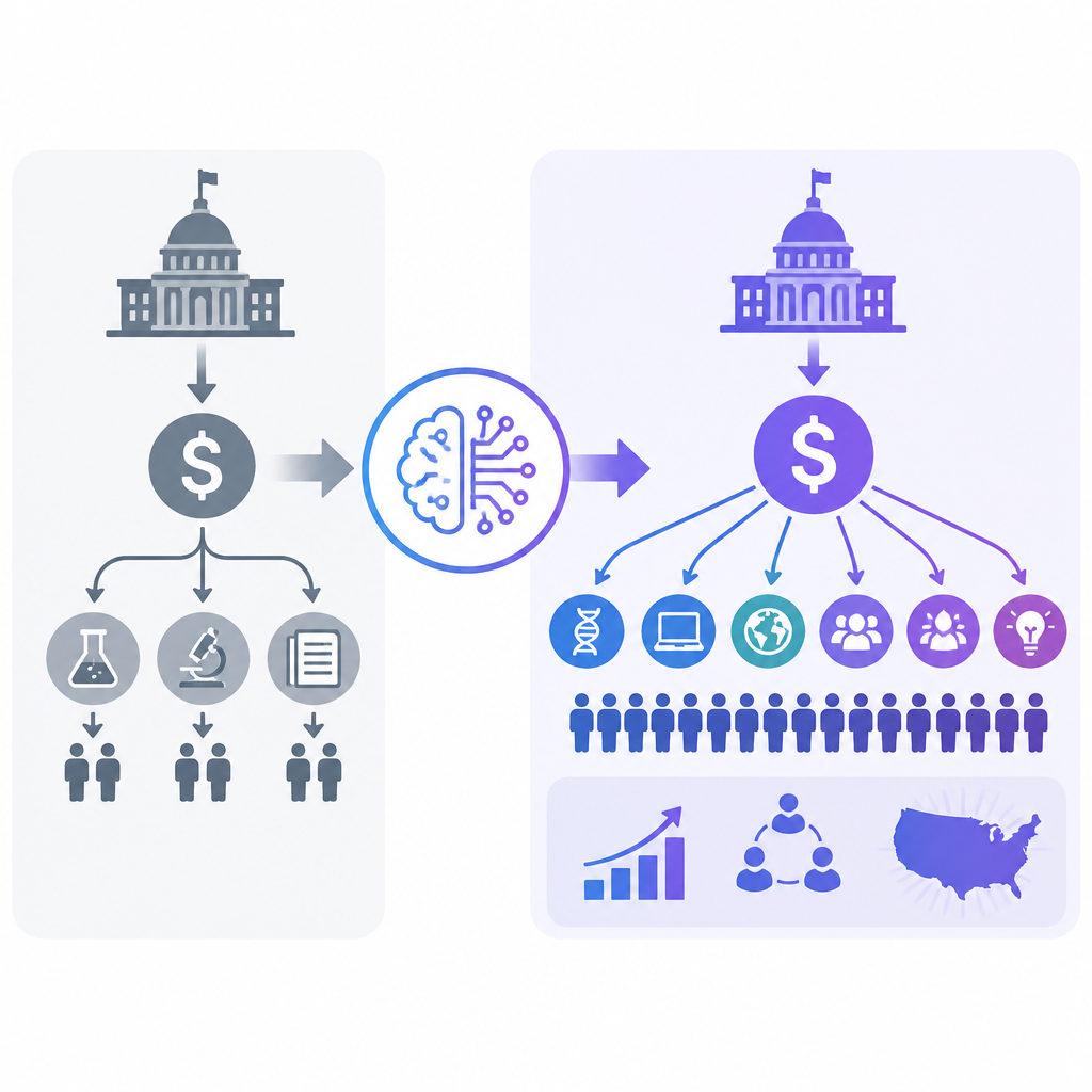 How LLMs are changing US research funding