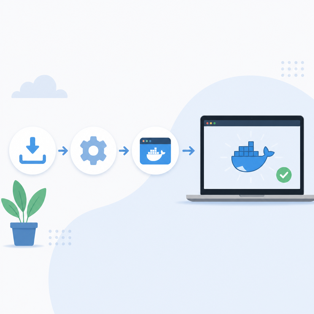 Docker Desktop on Windows in one clean install flow