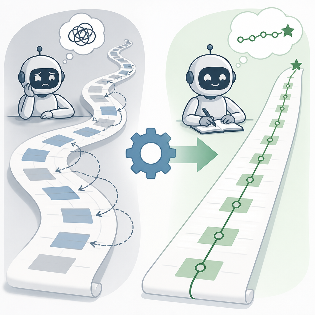 GEAR cuts copying in long-context reasoning
