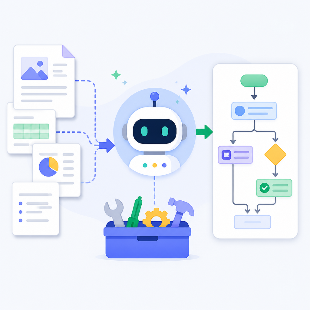 AI Agent tooling that turns docs into workflows