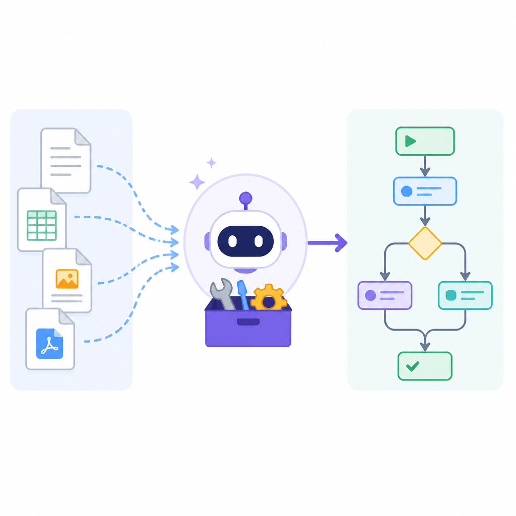 AI Agent tooling that turns docs into workflows