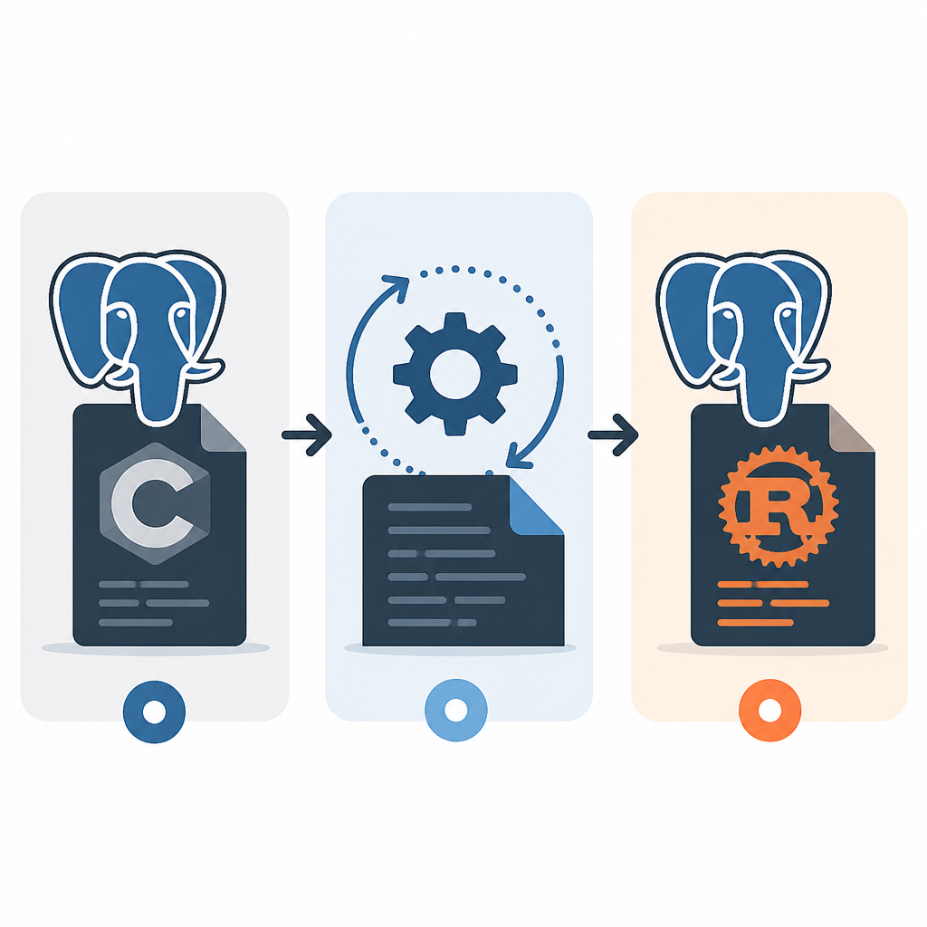 三步把 PostgreSQL C 改成 Rust