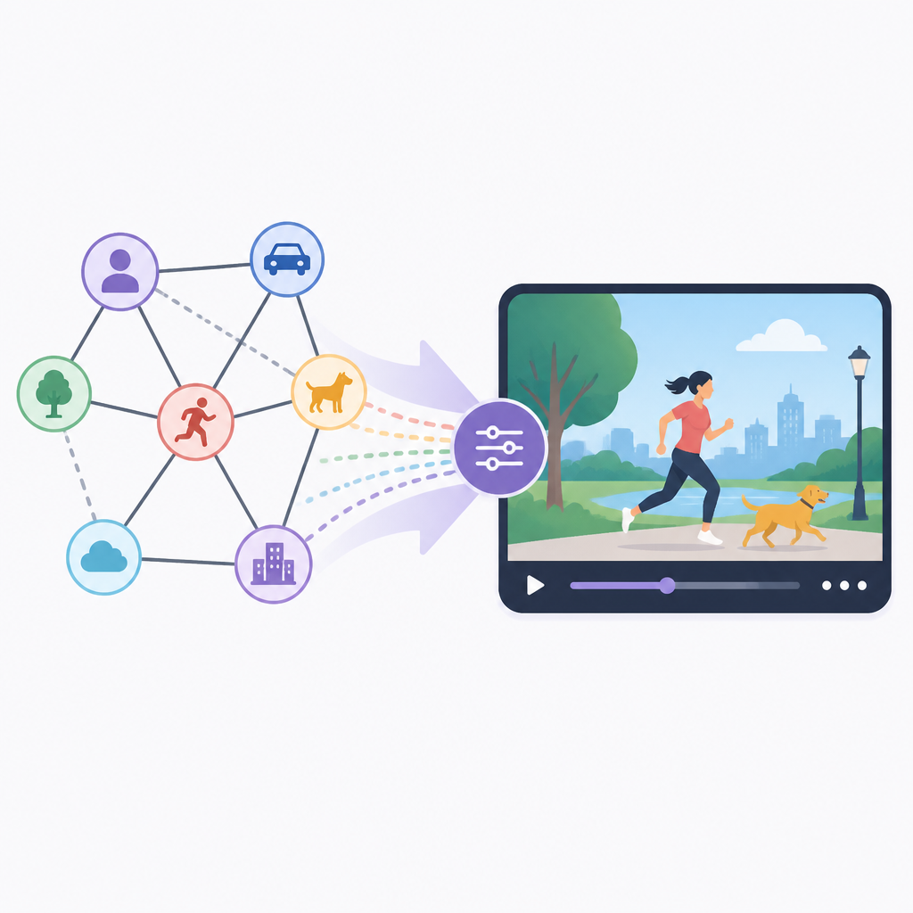 GraphVid uses interaction graphs to steer video