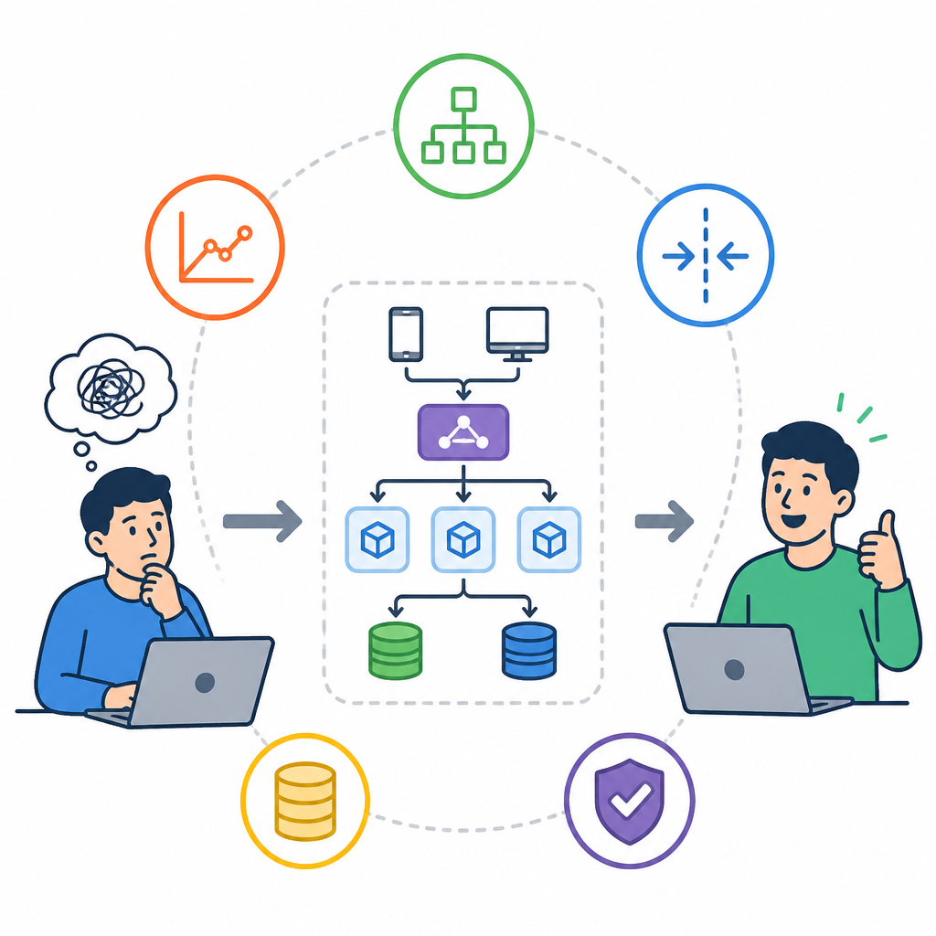 System design interviews get easier with 5 core ideas