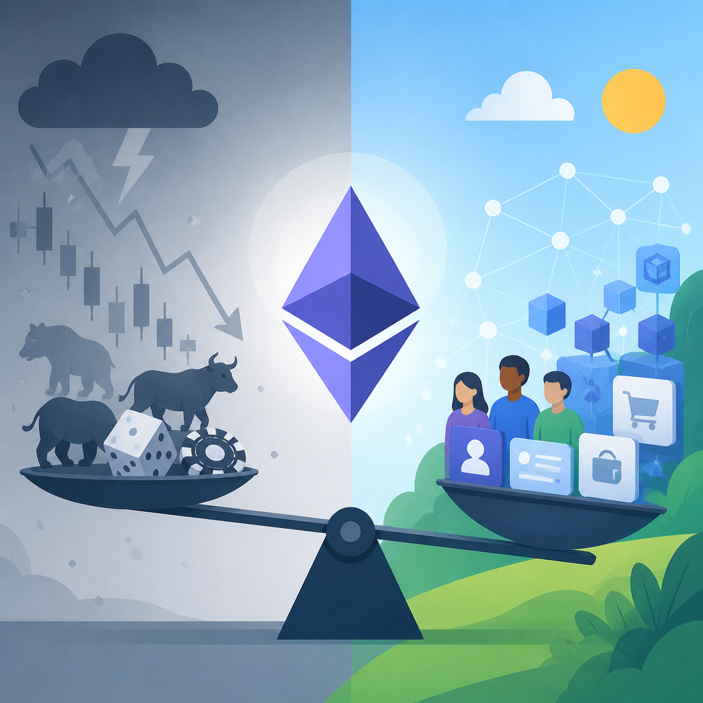 Ethereum’s price should be read as network demand, not just speculati…
