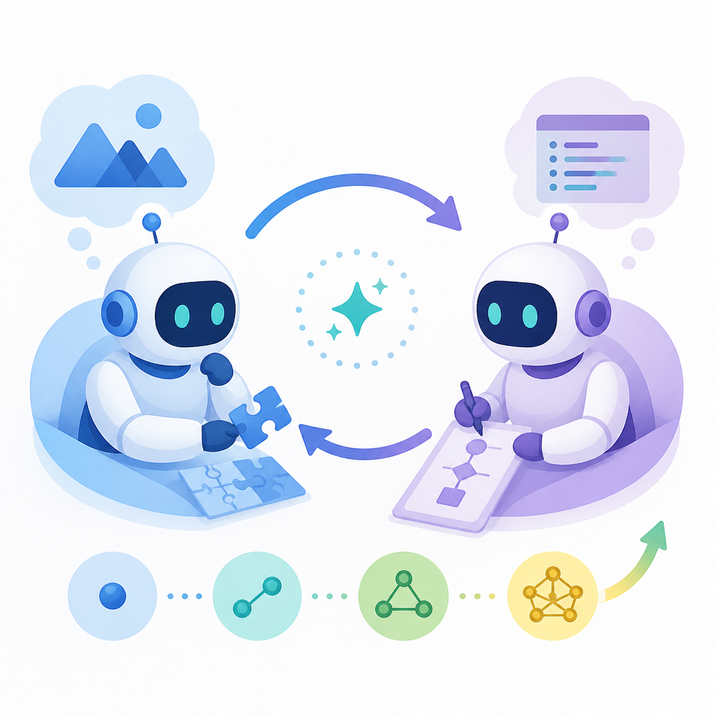 Skill Self-Play lets LLMs co-evolve skills