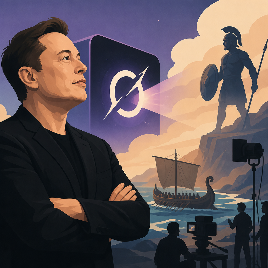Musk’s Grok Imagine bets big on an Odyssey film
