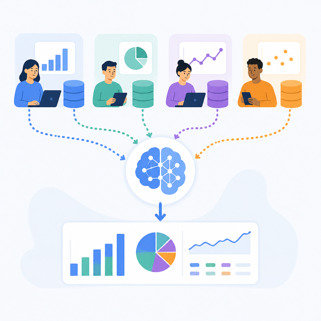 Learning from Multiple Data Providers
