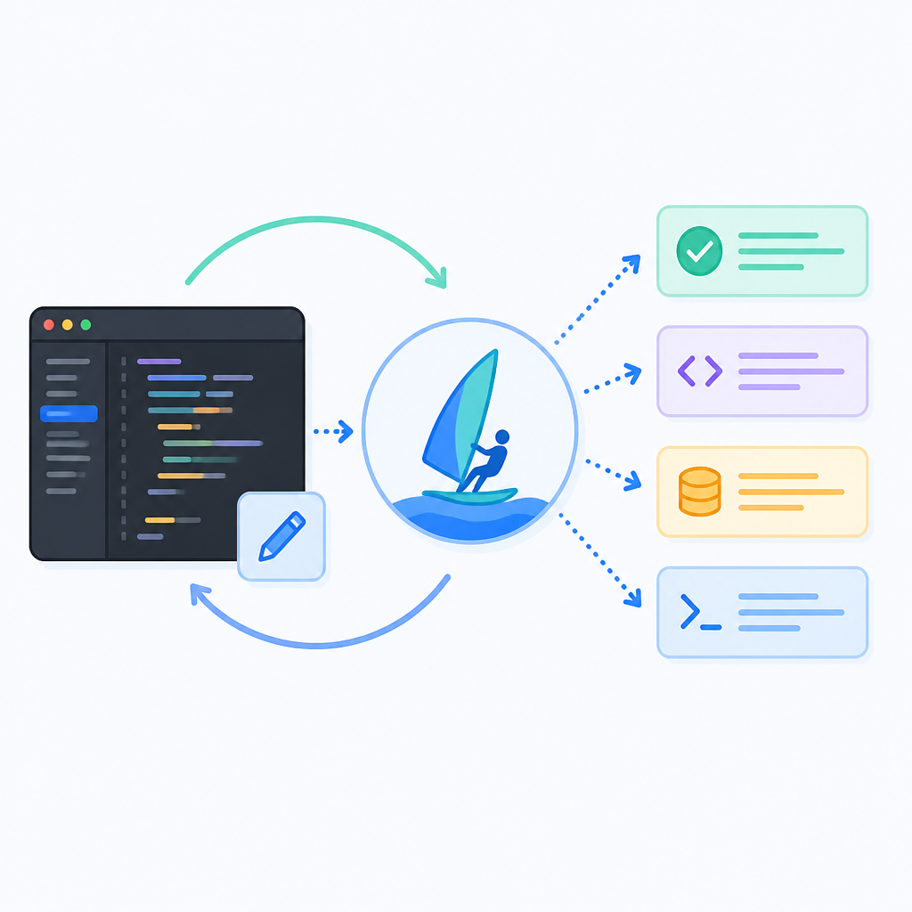Windsurf 讓 IDE 編輯變代理工作