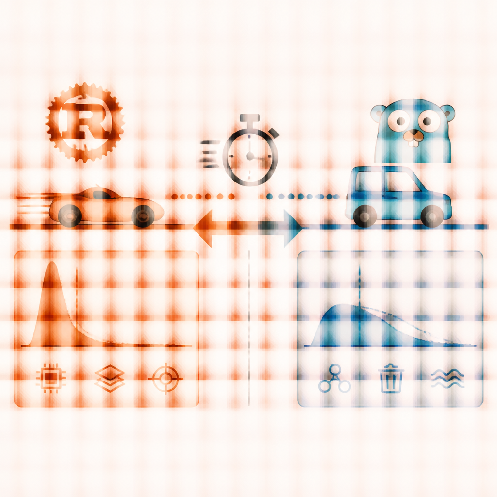 Rust vs Go: 2026 latency gap, decoded