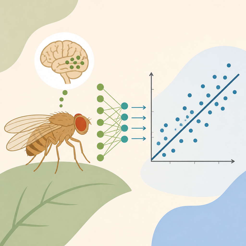 Fruitfly-Inspired Regression Without Heavy Models