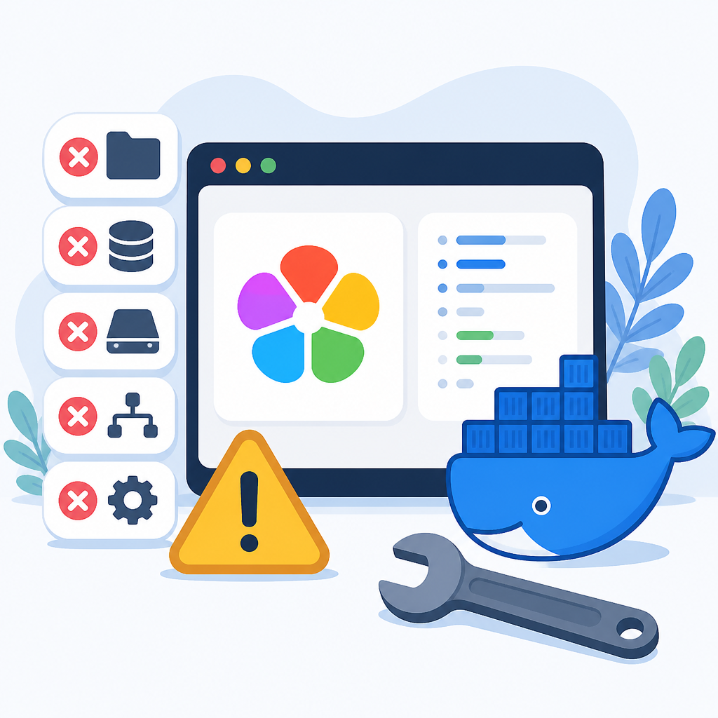 Immich Docker Compose 5 個常見錯誤修正