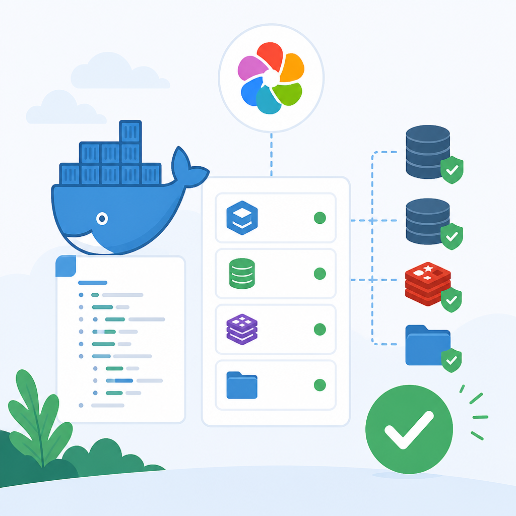 Immich Docker Compose setup that avoids common errors