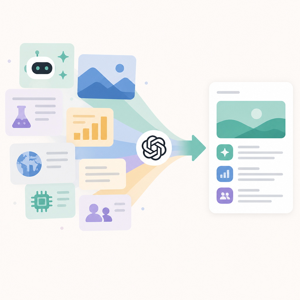 OpenAI Newsroom turns announcements into a digest