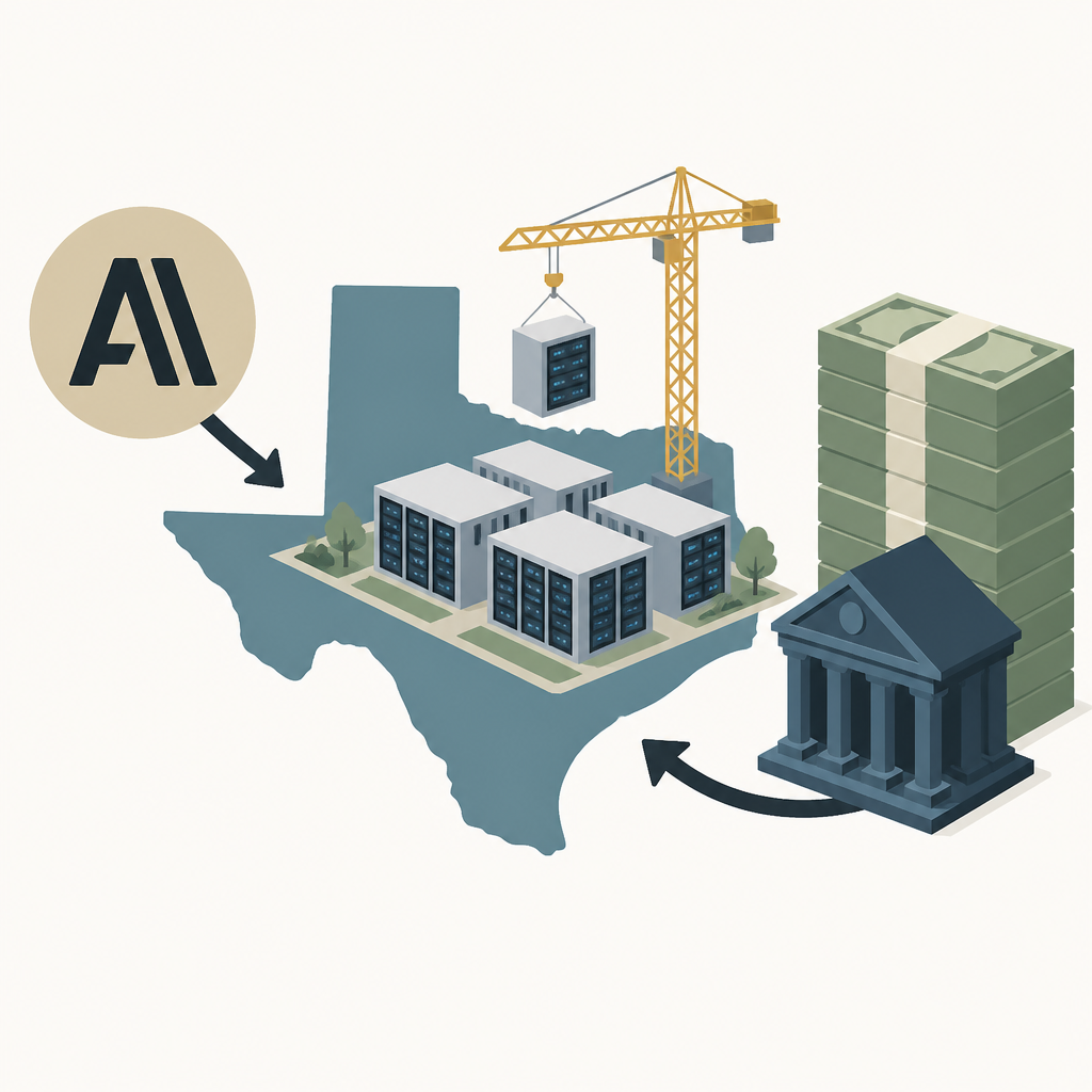 Anthropic’s Texas buildout is drawing $15B debt