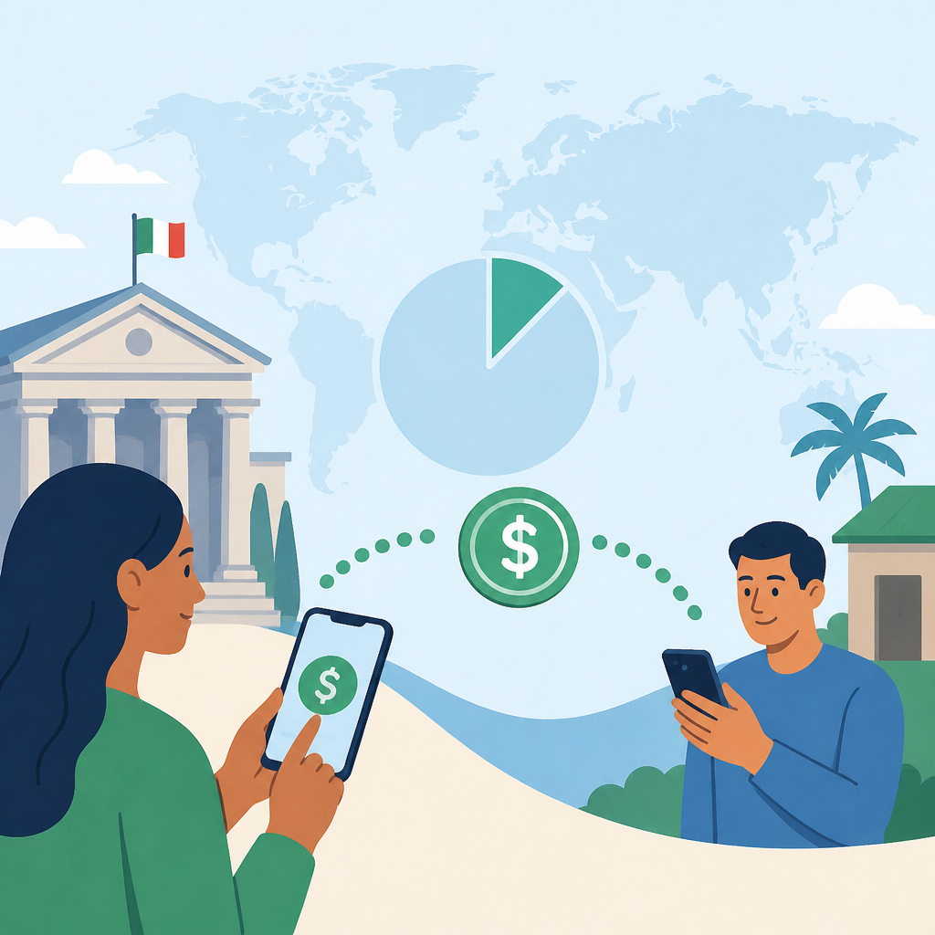 Stablecoin remittances hit 9% in Bank of Italy test
