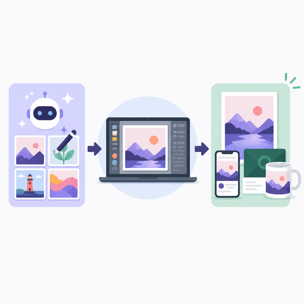 Turn AI Image Tools Into Client Work