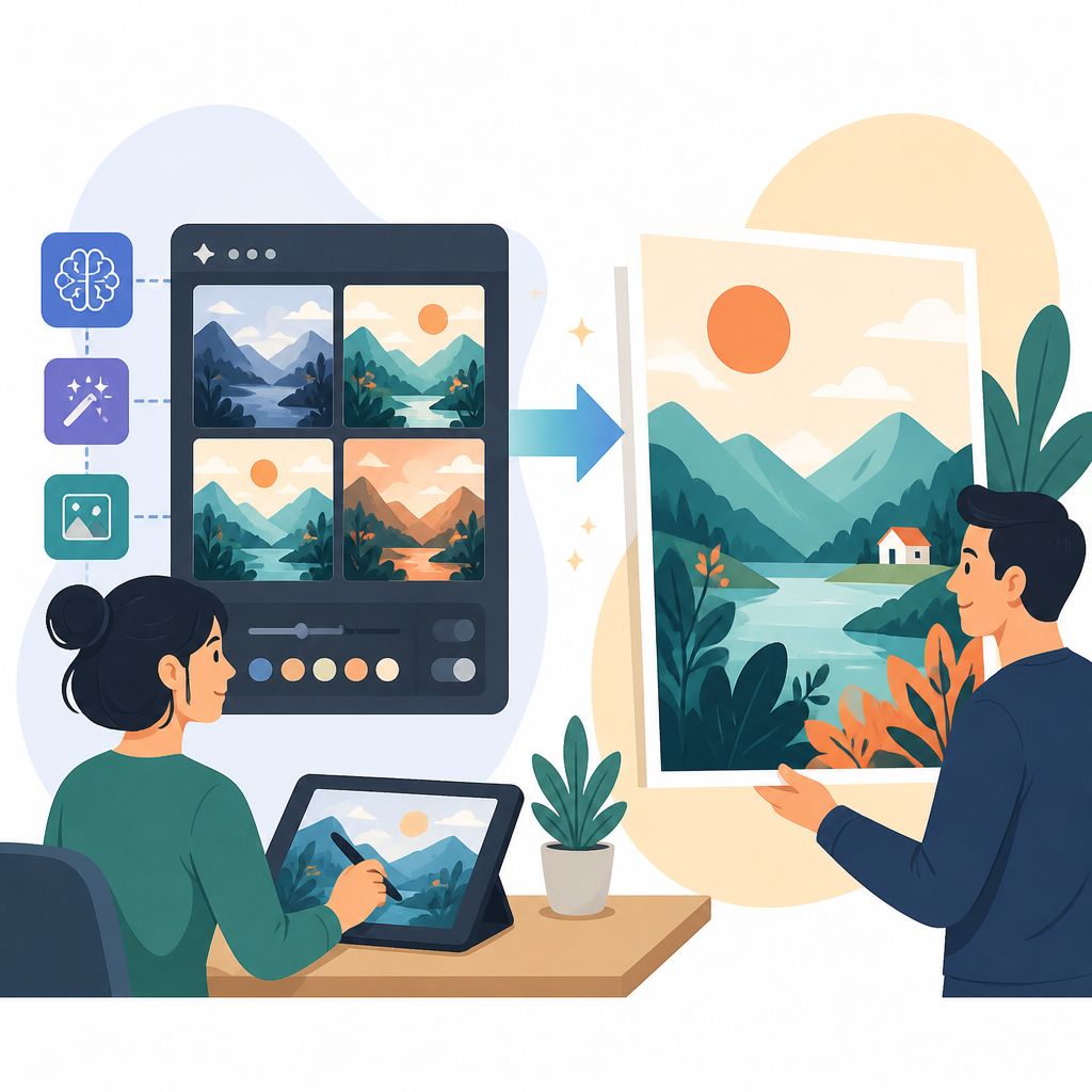 Turn AI Image Tools Into Client Work