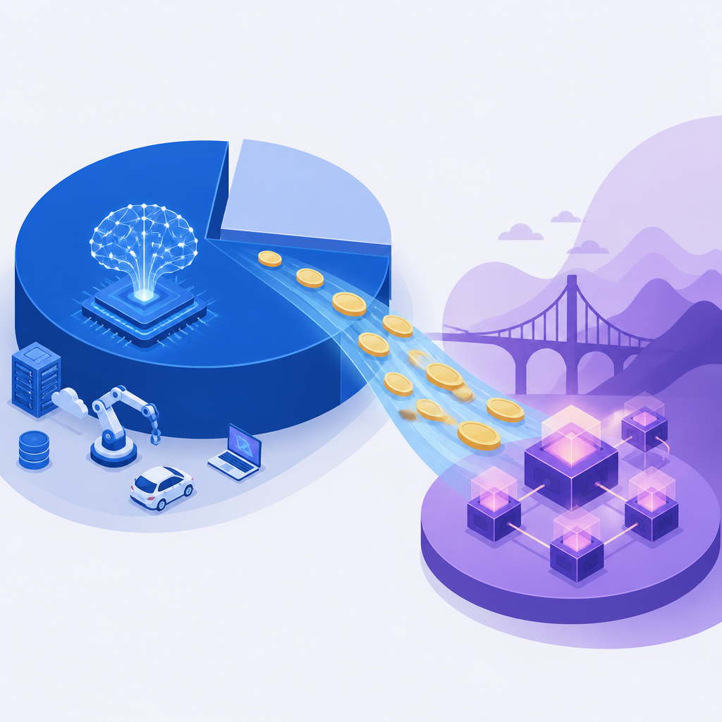 80% VC 流向 AI,區塊鏈接棒