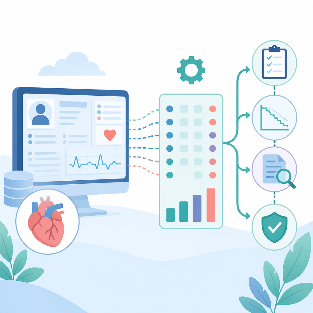 心衰 EHR 特徵工程可追證據