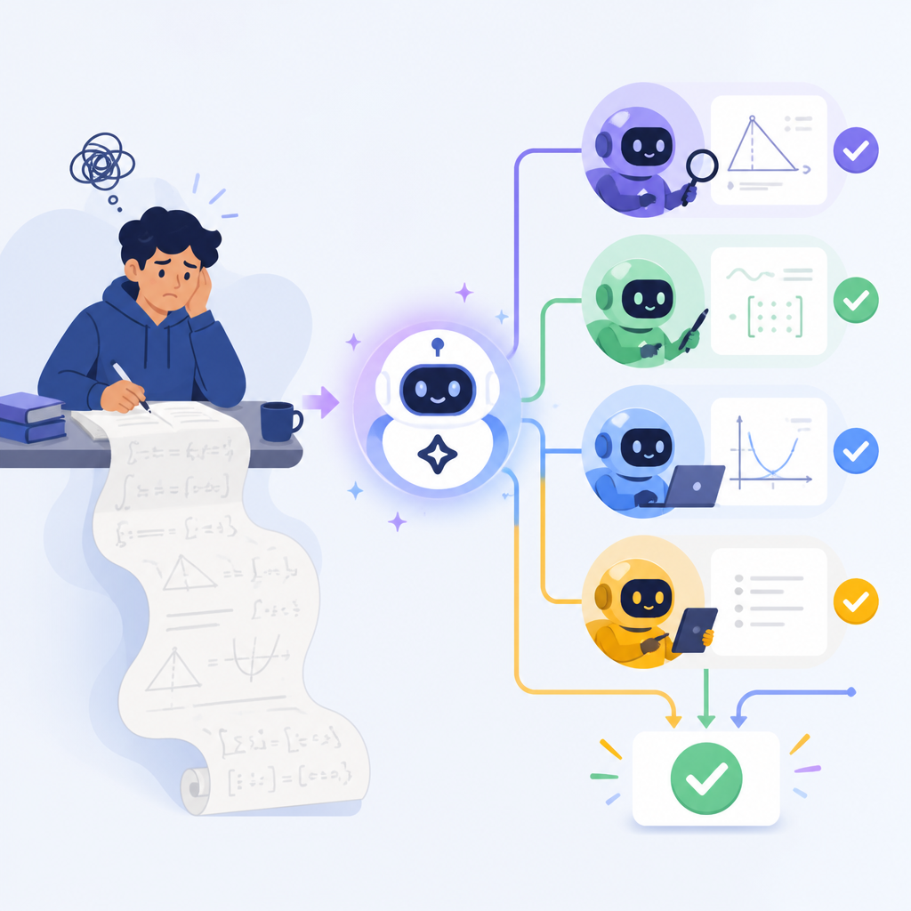 Astra turns long math tasks into multi-agent work