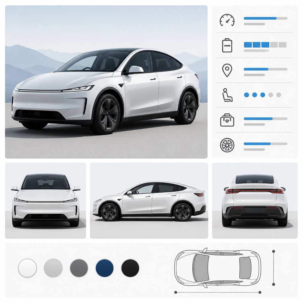 2027 Tesla Model Y L Exterior Photos and Specs