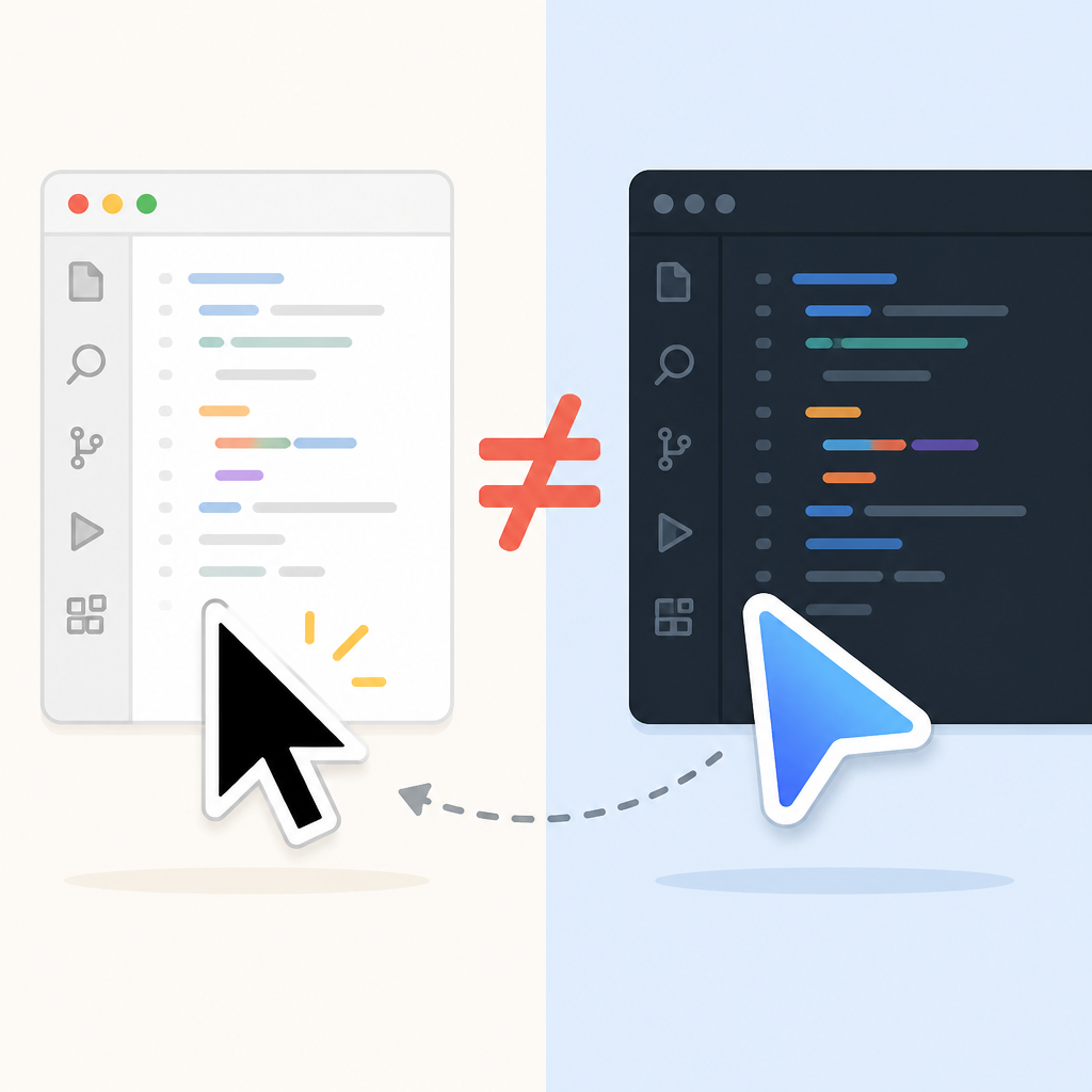 Cursor 不該跟著 VS Code 新版長相走