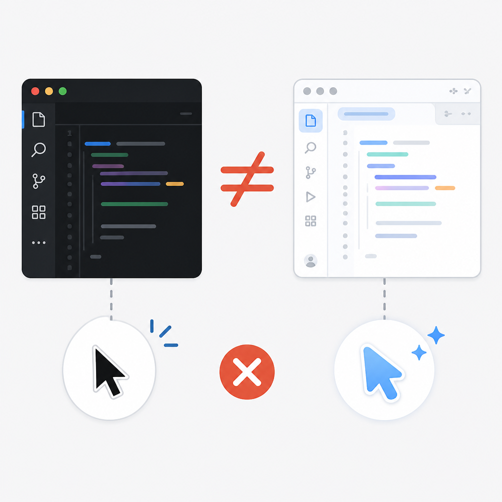 Cursor 不該跟著 VS Code 新版長相走