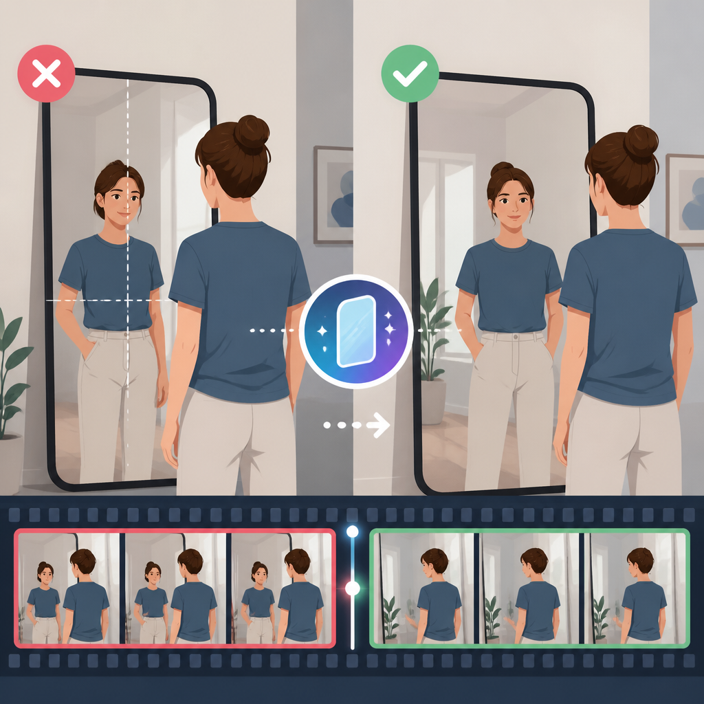 MirrorWorld makes mirror reflections consistent in video