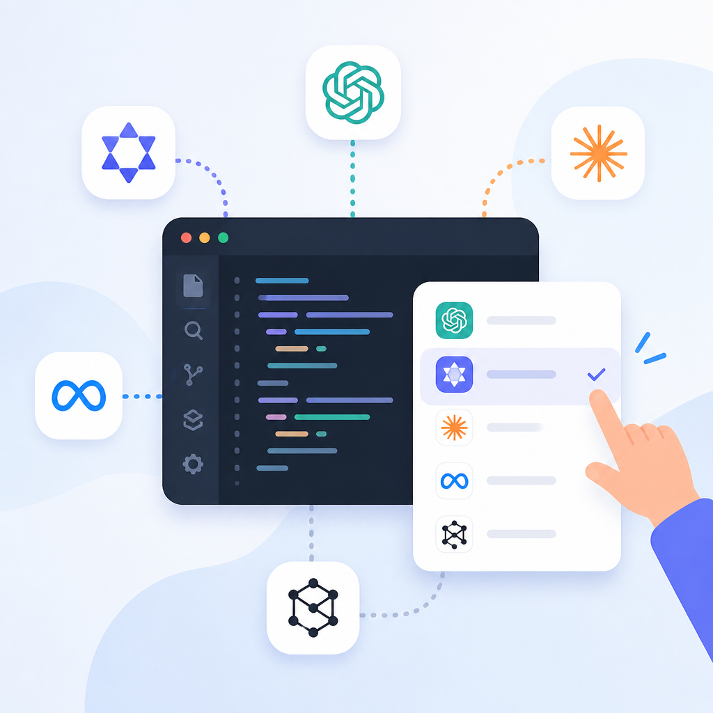 OpenCode 支援多家模型,切換更省事