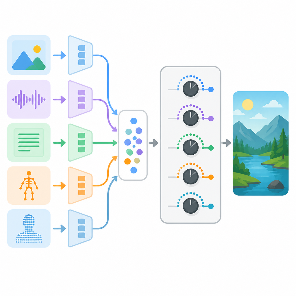 MMDiff:把多模態特徵變成控制旋鈕