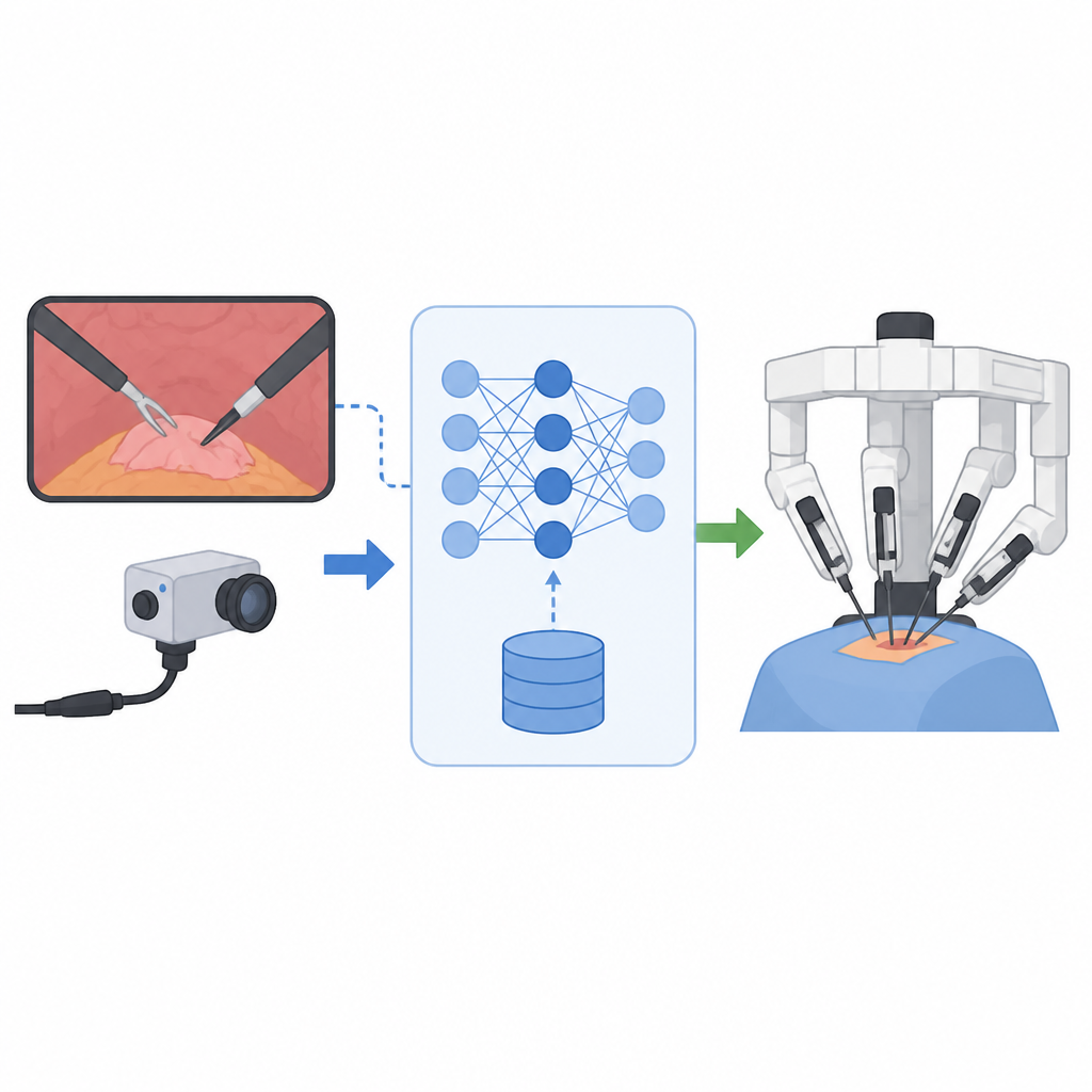 Surgical WAM uses video to train robot control