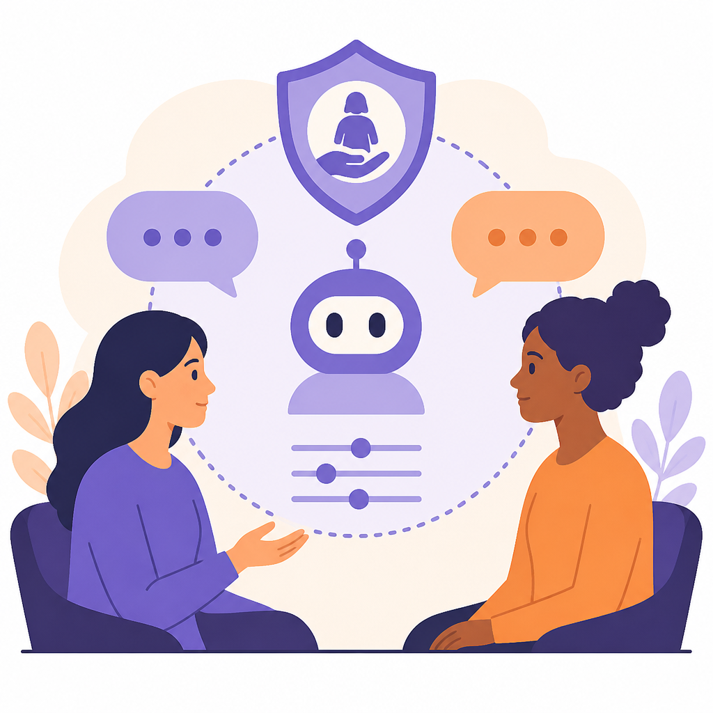 ConVAWG generates controlled VAWG dialogues
