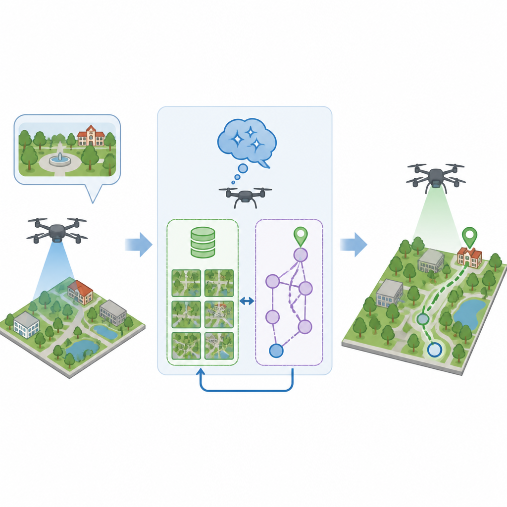 DreamFly improves aerial VLN with memory and planning