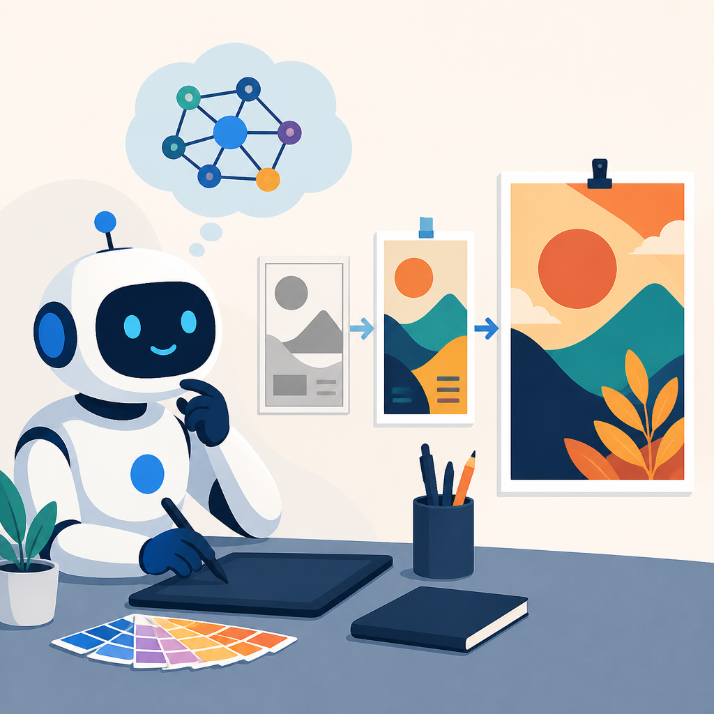 AutoDesign learns better poster-making harnesses