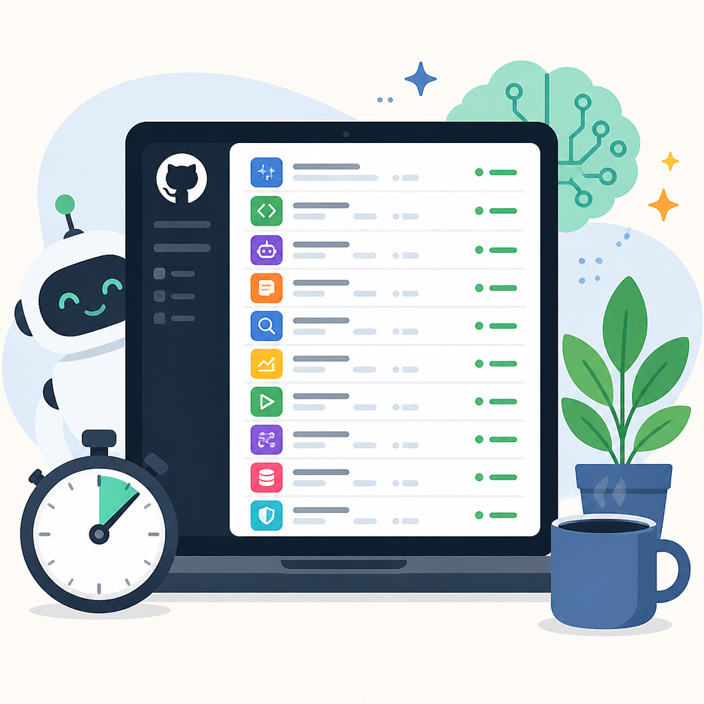 10 AI GitHub repos that actually save time
