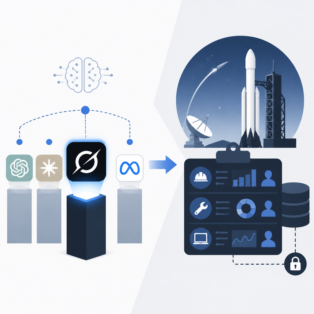Grok 4.6 matches top models as SpaceX eyes worker data