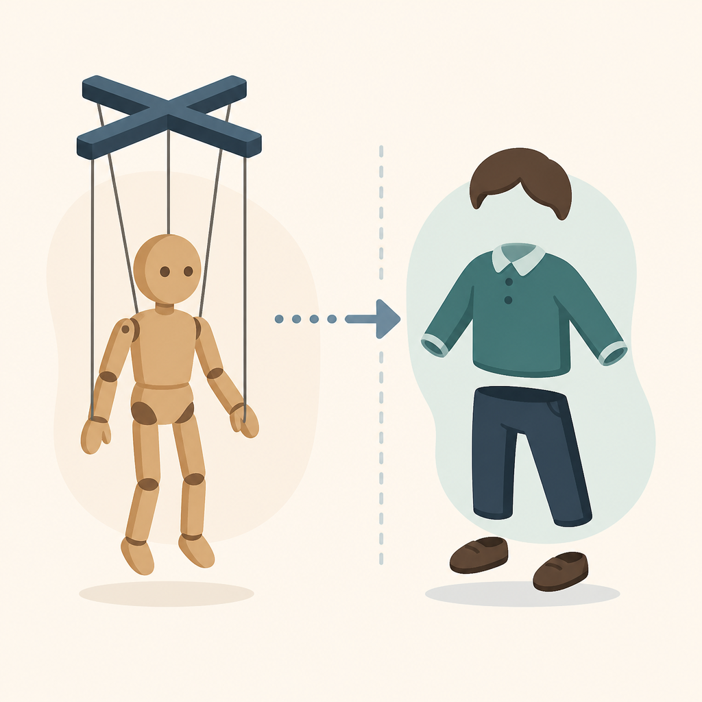 Marionette 把狀態和外觀拆開