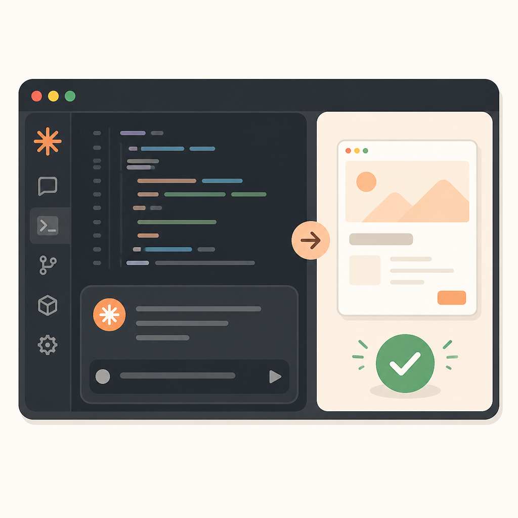Claude Code Desktop lets you ship inside one app
