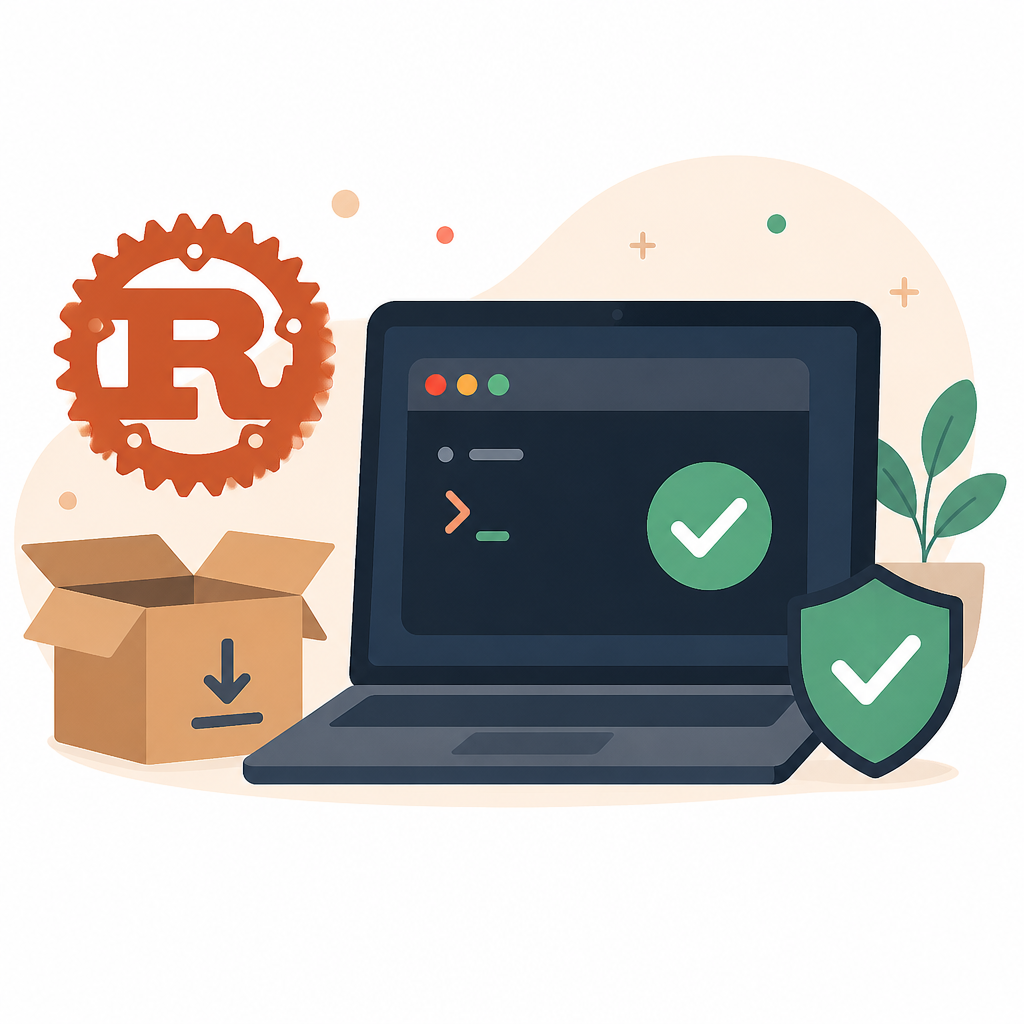 Windows 安裝 Rust 並驗證 rustc